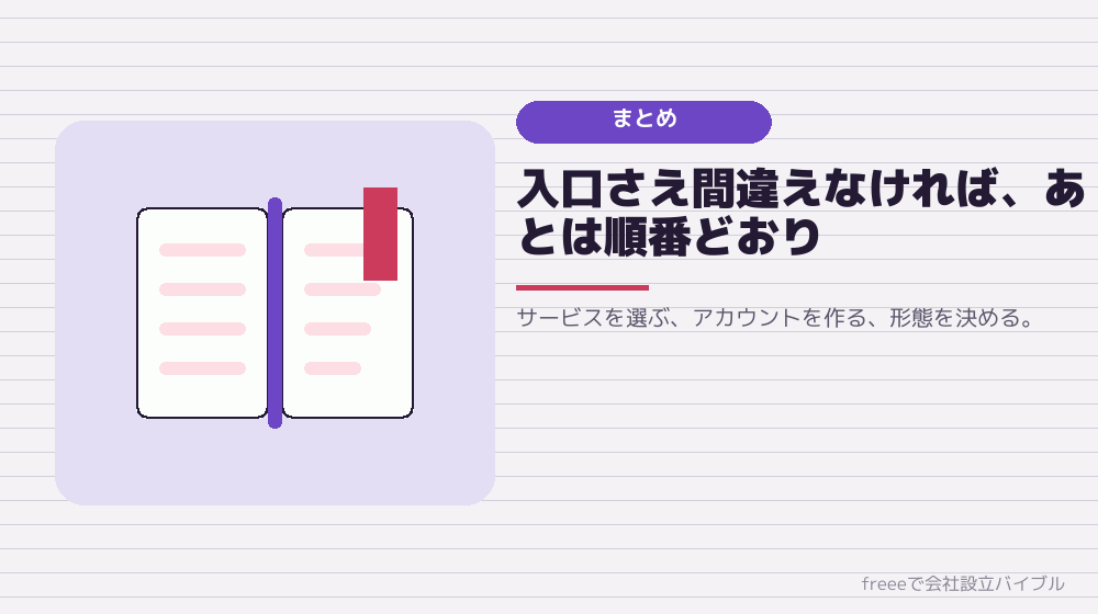 まとめ：最初の10分でやることは3つだけ