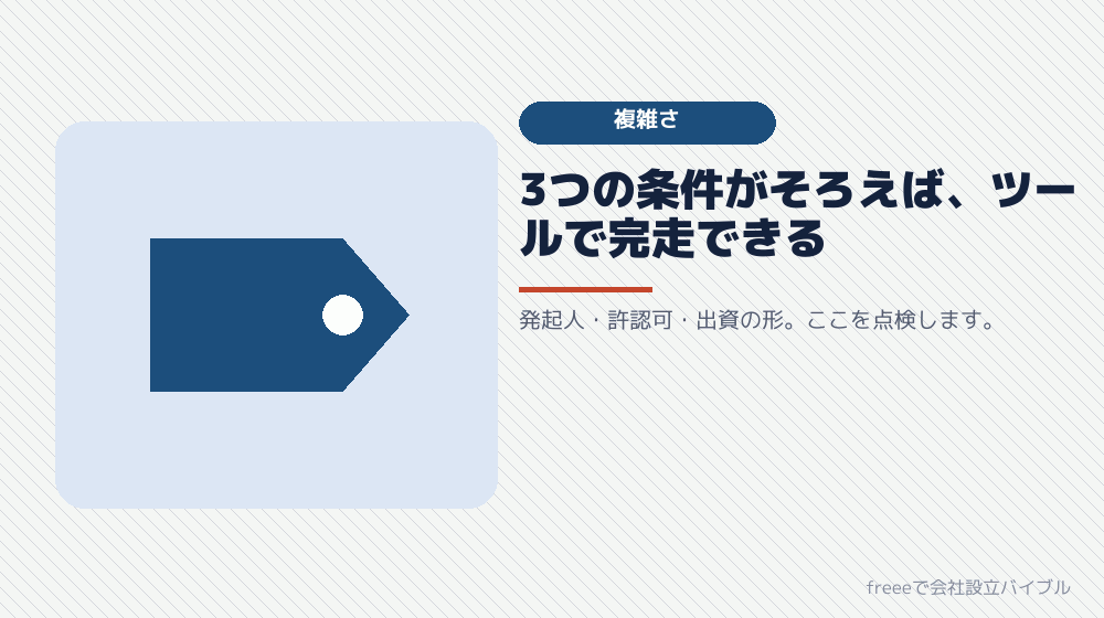 確認2：自分の会社設立は「標準的」か