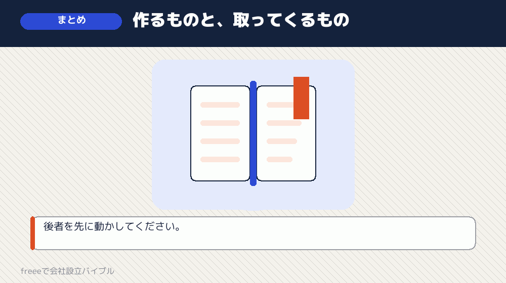 まとめ：提出先ごとに分けて揃える