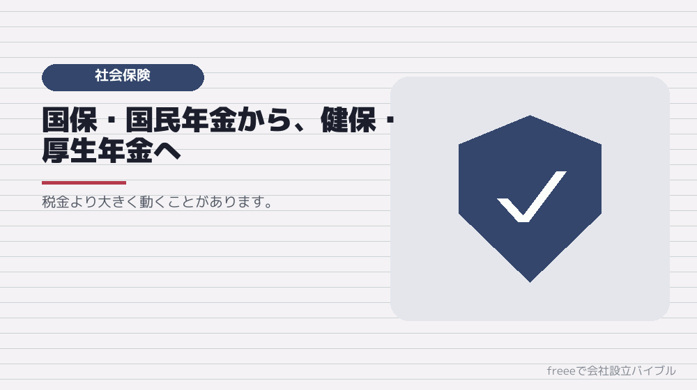 数字2：社会保険料はどう変わるか