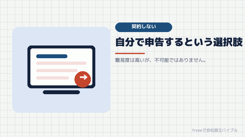 契約しない場合にどうするか