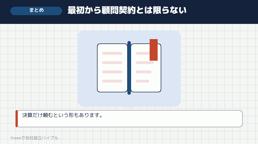 まとめ：範囲を決めてから契約する