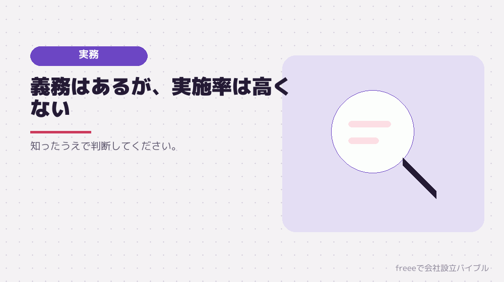 決算公告は、実際どうしているのか