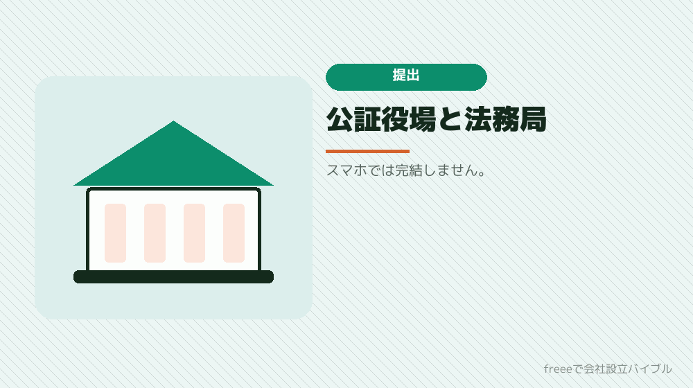 役所への提出は、足を運ぶ