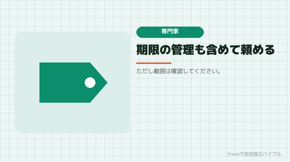 税理士に頼む場合の分担