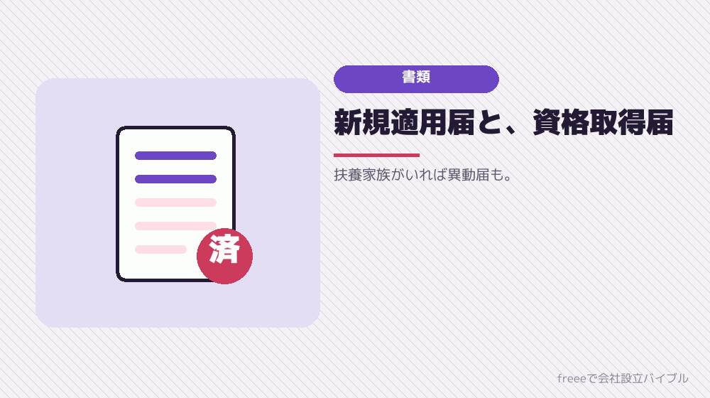提出する書類