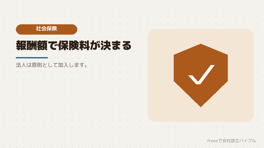 社会保険とセットで考える
